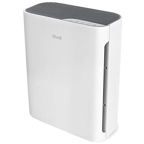 Levoit Purificador de aire con filtro HEPA H13 CADR 221 m³/h, purificador de aire contra alergias, olores y polen polvo, con temporizador de 2/4/8 horas, 23 dB, modo