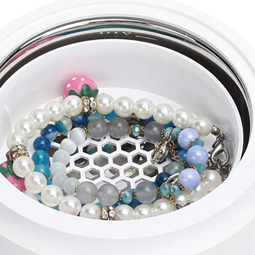 Limpiador Ultrasónico, Equipo de Limpieza de Relojes Tratamiento Ultrasónico de Vibración para Joyas Limpiador de Relojes para Joyas para Anteojos para Cabezales de Afeitadora Eléctrica(#1)
