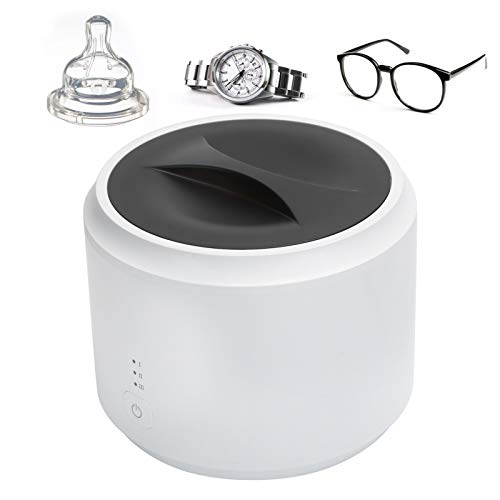 Limpiador Ultrasónico, Equipo de Limpieza de Relojes Tratamiento Ultrasónico de Vibración para Joyas Limpiador de Relojes para Joyas para Anteojos para Cabezales de Afeitadora Eléctrica(#1)