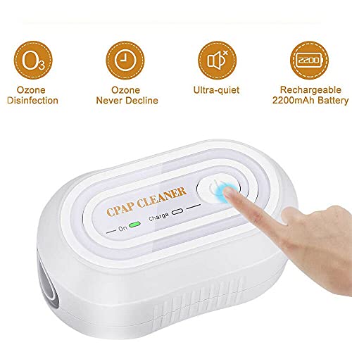 Limpiador y desinfectante de CPAP, Apnea portátil del sueño del desinfector para la máquina de CPAP del tubo