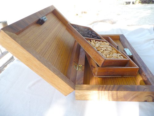 LOGICA GIOCHI Art. Go - Juego de Mesa Estratégico en Madera Preciosa - Version de Viaje - Juego Profesional