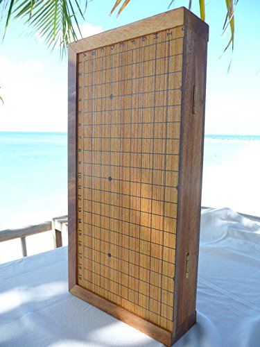 LOGICA GIOCHI Art. Go - Juego de Mesa Estratégico en Madera Preciosa - Version de Viaje - Juego Profesional