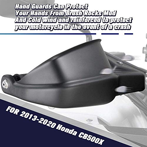Lorababer Manillar para CB500X CB 500 F Guardamanos Protector del embrague del freno Protector contra el viento para H-o-n-d-a CB 500 X CB 500X CB500F 2013-2021