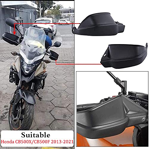 Lorababer Manillar para CB500X CB 500 F Guardamanos Protector del embrague del freno Protector contra el viento para H-o-n-d-a CB 500 X CB 500X CB500F 2013-2021