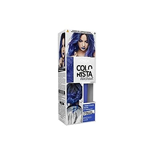 L'Oreal Paris Colorista Coloración Temporal Colorista Washout Indigo Hair - 1 Unidad