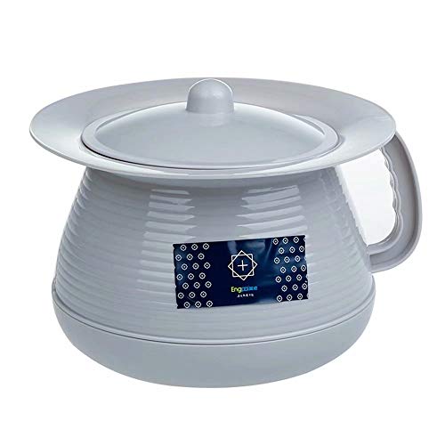 LP-LLL Inodoros portátiles: plástico Grueso con Tapa sin Olor, Orinal extraíble para Dormitorio, niños, Mujeres Embarazadas, Jarra, Adultos Adultos Pueden Usar