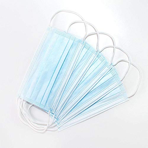 LundyBright 50 Mascarillas Quirúrgica Desechable Homologada Certificado CE Tipo I BFE≥95% Alta Eficiencia 3 capas EN14683:2019+AC:2019 Español [cada mascarilla está incluida en paquetes resellables]