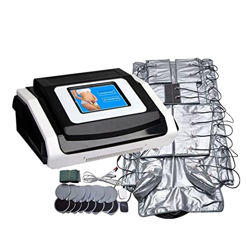 Máquina de Presoterapia y Electroestimulación Profesional con manta térmica - 3 en 1 - Digital