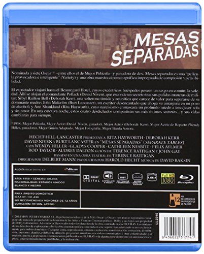 Mesas separadas [Blu-ray]