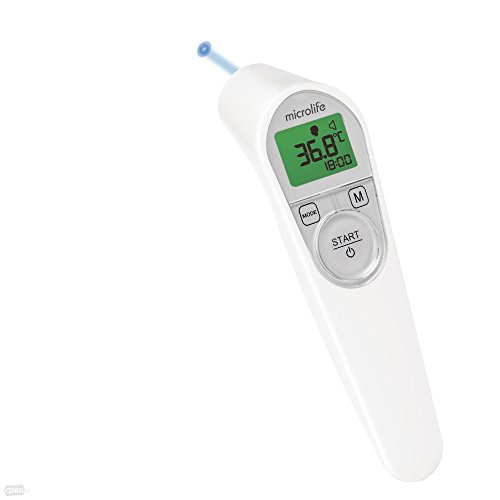 Microlife NC-150 Termómetro sin Contacto para Personas, Objetos y Temperatura Ambiente