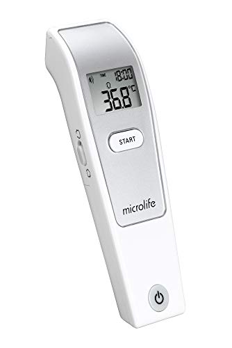 Microlife NC-150 Termómetro sin Contacto para Personas, Objetos y Temperatura Ambiente