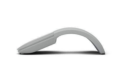 Microsoft Surface Arc Mouse - Ratón (Ambidextro, Bluetooth, Gris)