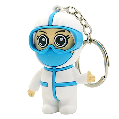 Milisten Doctor Enfermera Llavero Apreciación Bolsa de Regalo Colgante de Encanto Gracias Llavero Regalo para Enfermera Doctor Hospital Regalo de Joyería Médica