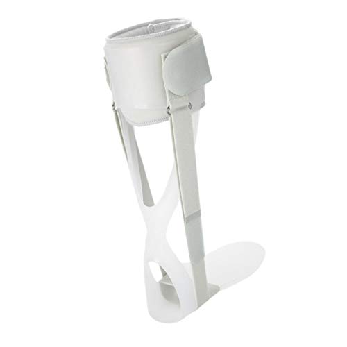 Milisten Ortesis de Pie de Tobillo Caída de Soporte de Pie Férula Pie de Tobillo Ortesis para Fascitis Plantar Dolor de Arco de Pie Tendón de Aquiles Soporte de Talla Izquierda L