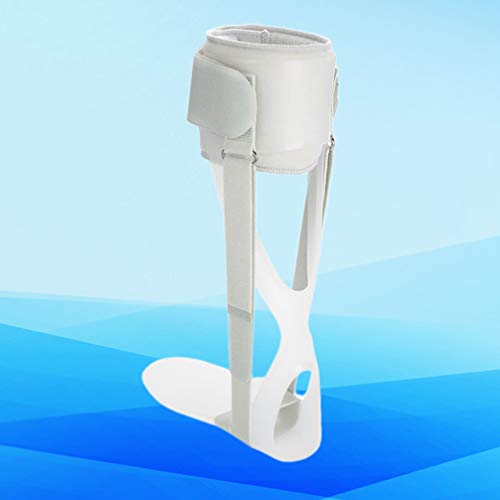 Milisten Ortesis de Pie de Tobillo Caída de Soporte de Pie Férula Pie de Tobillo Ortesis para Fascitis Plantar Dolor de Arco de Pie Tendón de Aquiles Soporte de Talla Izquierda L
