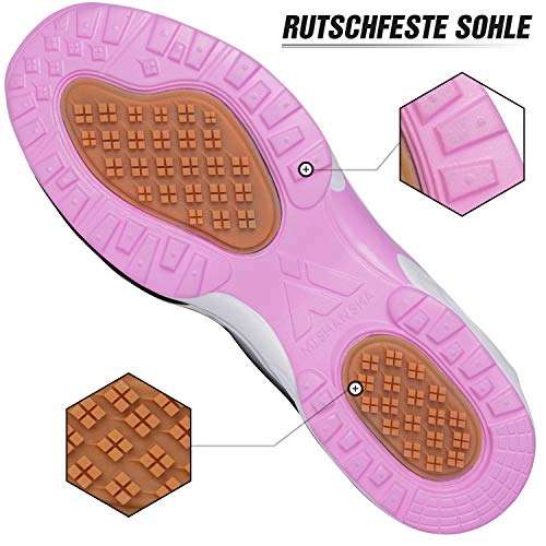 Mishansha Air Zapatos de Deportes Mujer Ligeros Zapatillas de Correr Femenino Respirable Calzado Fitness Jogging Sneakers Gris A, Gr.41 EU