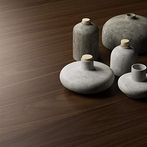 MOBILI FIVER, Mesa de Cocina Extensible, Modelo First, Color Nogal, Aglomerado y Melamina, Made in Italy
