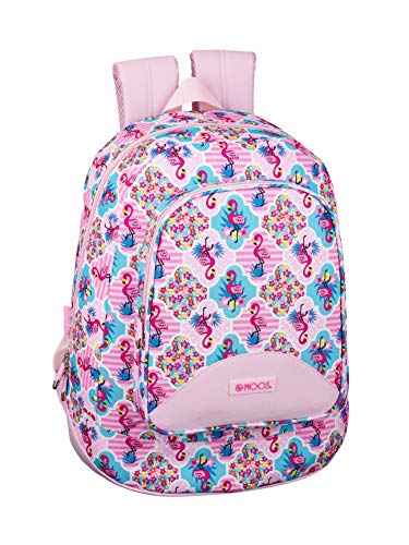 Moos Flamingo Pink Oficial Mochila Juvenil Grande 330x175x460mm