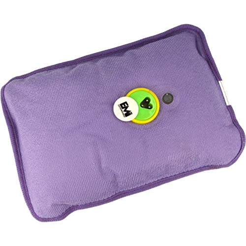 MovilCom® Bolsa de Agua Caliente Eléctrica | Recargable en sólo 15 minutos | Calentamanos | Dolor muscular, espalda, menstrual 600Watt (Mod.04)