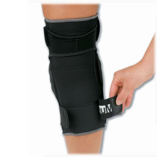 Mueller Euro Hg80 Soporte de Rodilla con Bisagras, Unisex adulto, Negro, L