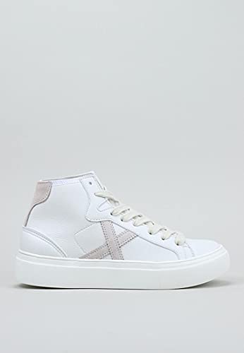Munich Calzado Deportivo Mujer NIM 04 para Mujer Blanco 38 EU