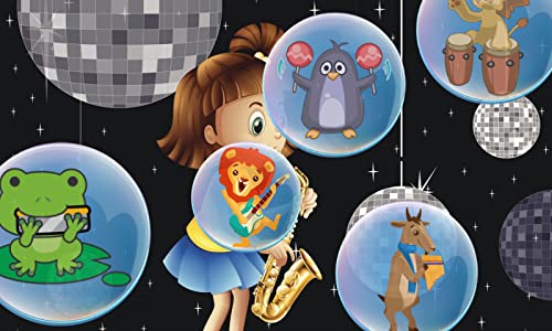 Música burbujas para los niños : Instrumentos musicales y sonidos ! Juego educativo para niños pequeños - GRATIS