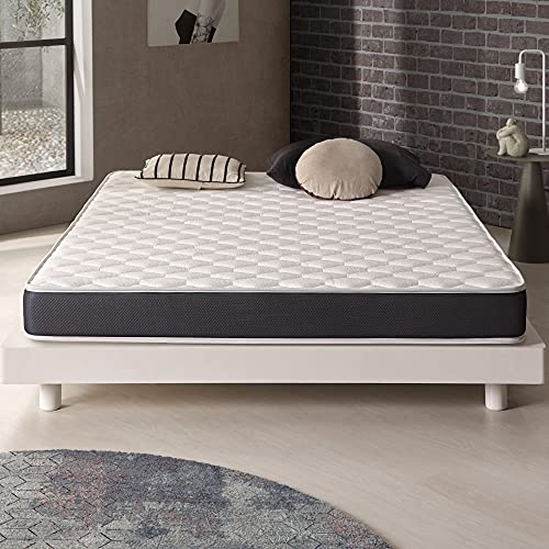 Naturalex | Ergolatex | Colchón 90x190 Cm Calidad Duradera | Adaptabilidad y Confort Equilibrado | Capsulas Refrescantes MemoFeel | Tecnología Blue-Látex Ultima Generación | 7 Zonas de Confort