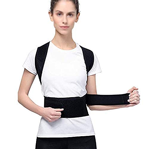 NC Una Abrazadera para la Espalda, Ropa Protectora con Hebilla Estudiantes Adultos Niños u0026 Niñas corrige con Corrector de Columna Espalda Recta (tamaño: XL) @Small