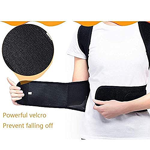 NC Una Abrazadera para la Espalda, Ropa Protectora con Hebilla Estudiantes Adultos Niños u0026 Niñas corrige con Corrector de Columna Espalda Recta (tamaño: XL) @Small