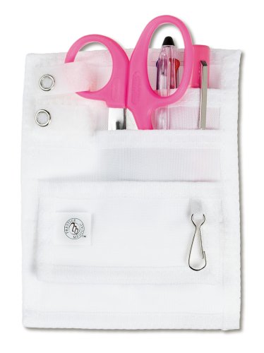 Ncd medical/prestige medical 742 - Hpk - organizador de instrumental médico para cinturón (5 bolsillos), color rosa