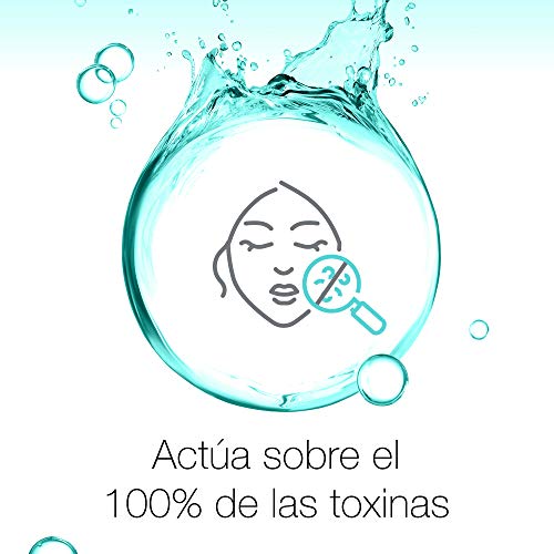 Neutrogena Skin Detox Agua Micelar Triple Acción con Ácido Glicólico, 400 ml