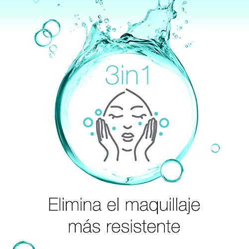 Neutrogena Skin Detox Agua Micelar Triple Acción con Ácido Glicólico, 400 ml