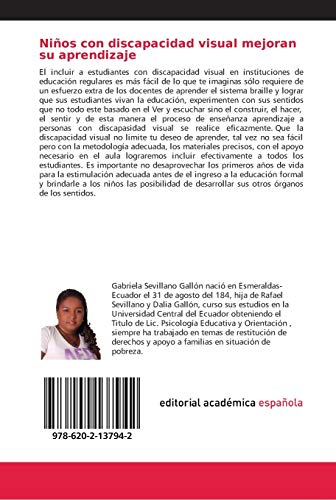 Niños con discapacidad visual mejoran su aprendizaje