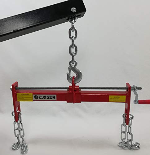 NIVELADOR DE Carga 750 KG NIVELADOR Motores para GRUA MOTORE (Rojo)
