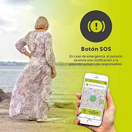 Nock Senior 4 - Reloj teléfono localizador GPS para Personas Mayores o Alzheimer, con botón SOS