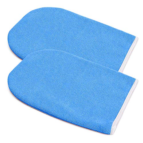 Noverlife cera de parafina botines guantes, mitones baño de cera Mano tratamiento de pies spa cubierta, Calor Terapia con aislamiento suaves del algodón manoplas Pies Cuidado de las manos