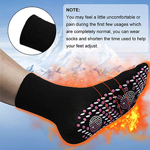 Nuonove Calcetines Termicos, Calentadores de Pies, Calcetines Magneticos, Calcetines magnéticos de turmalina, Calcetines magnéticos de autocalentamiento, Ideal para Esquí Senderismo Pesca Cámping