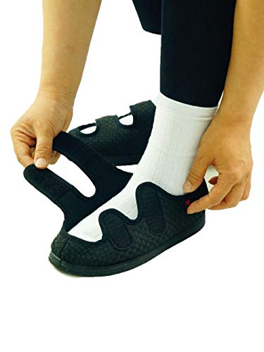 Nwarmsouth Zapatos Antideslizantes Ajustables,Zapatos Planos Anchos para pie lesionado, Zapatos diabéticos en valgo de dedo-37_Coffee,Calzado para Calzado de Salud para la Diabetes