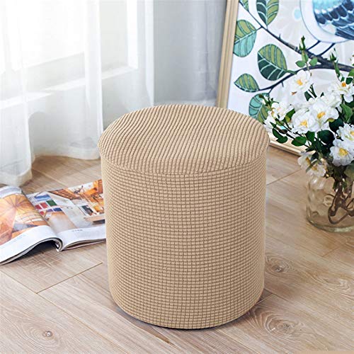 Oficina domiciliaria cubierta de silla duradera Color sólido Conjuntos de sala de estar Cubierta de silla Inicio Restaurante Cubierta de silla Universal Universal Silla cubierta Taburete Protector gru