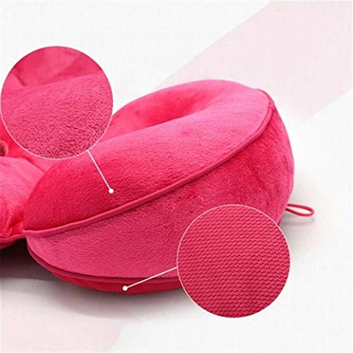 OLEEKA Cojín de Asiento de Espuma viscoelástica Cojín de cojín de Doble Confort Multifuncional Hermoso Trasero Látex de elevación de Cadera Almohada de Asiento para el hogar