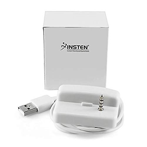 OMMO LEBEINDR Bargaincell USB HotSync y Carga de Escritorio del Cargador de la Horquilla del Muelle para Apple iPod Shuffle 2 Generación MP3 Playerfor Conveniencia