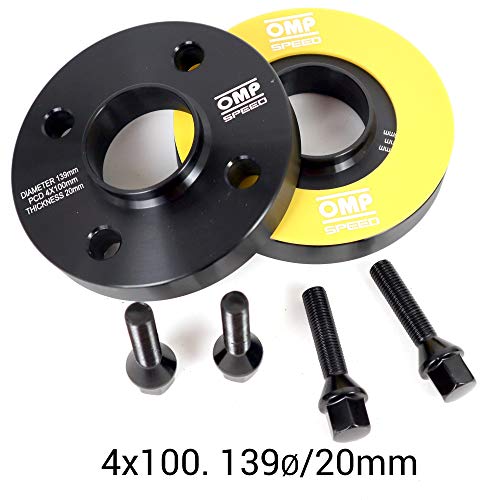 OMP SPEED SET SEPARADORES OMP 20MM 4X100 57.1 M12X1.5