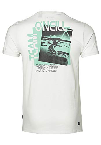O'NEILL Tees S/SLV Camiseta Manda Corta, Hombre, Blanco (Super White), XS