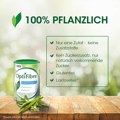 OptiFibre de Nestlé Health Science, 100% vegetal (1 x 250 g)