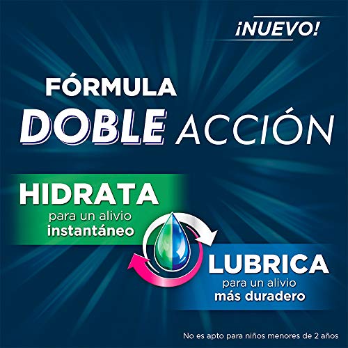 Optrex Colirio Multidosis Doble Acción para Picor de Ojos, Negro, Estándar, 10 Mililitros