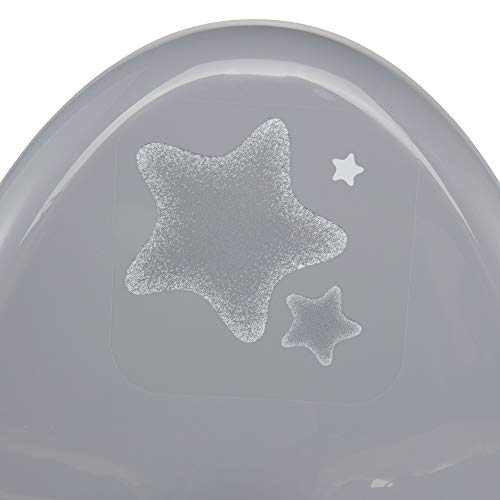 Orinal Stars, De 18 meses a 3 Años, antideslizante, Gris