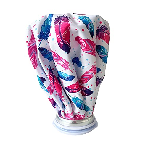 Ousyaah Bolsa de Hielo con Tapón de Rosca, 6 pulgada Reutilizable Paquete de Hielo y Calor para Aliviar Dolores en Lesiones, Cuello, Rodilla