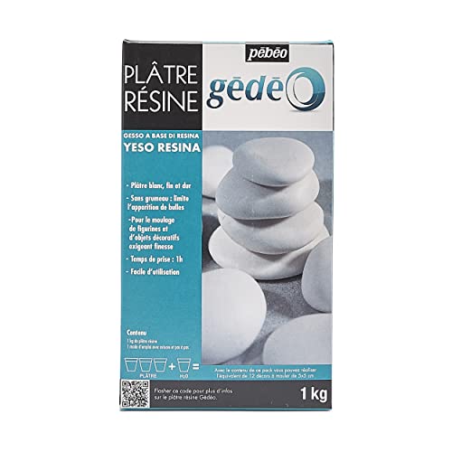 Pébéo 766313 Gédéo yeso resina Caja 1 kg