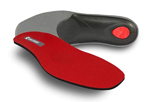 Pedag Viva Sport Semi-Rigid Orthotic for Impact Sports with Met Pad and Heel CUShion, EU 51/US M18, 6.88 Ounce