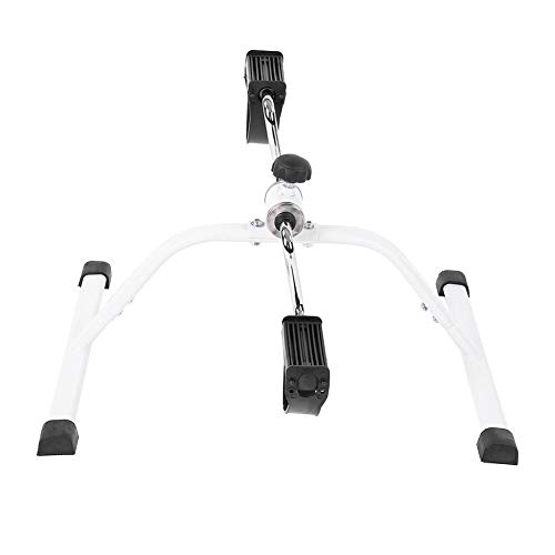 Pedal ejercitador, mini bicicleta de ejercicio Peddler de pie para rehabilitación de piernas y brazos Bajo impacto debajo del escritorio Ejercitador de bicicleta para ancianos